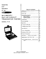 Heathkit IT-18 - Manual 